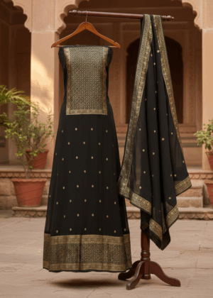Black Georgette Salwar Suit